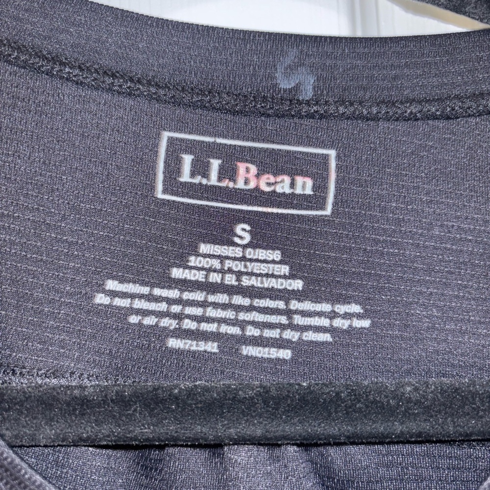 L.L. Bean Women's Black Tank Top - Picture 2 of 2